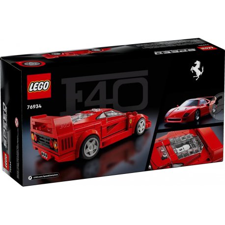 Конструктор LEGO Speed Champions Суперкар Ferrari F40 (76934)