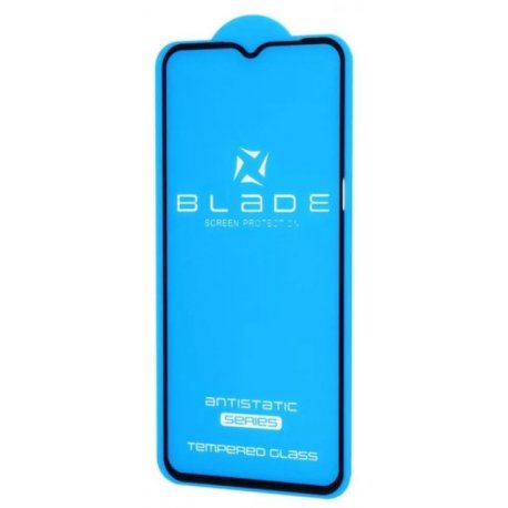 Защитное стекло Blade Pro Antistatic Full Glue для Samsung Galaxy A02/A02s/A03/A03s/A03 Black