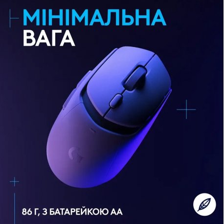 Миша комп'ютерна бездротова Logitech G309 White