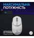 Миша комп'ютерна бездротова Logitech G309 White