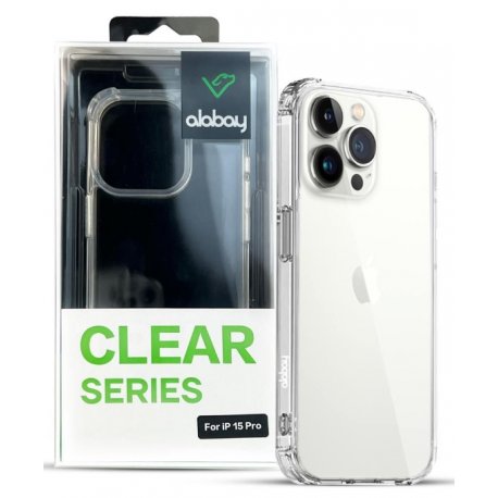 Чехол Alabay Clear Series для iPhone 15 Pro Max Transparent