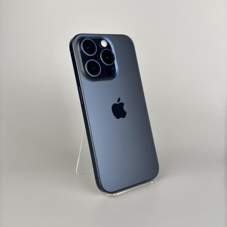 Б/у iPhone 15 Pro 256GB Blue Titanium (Идеальное состояние)