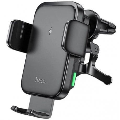 Автодержатель с БЗУ Hoco HW10 15W Black