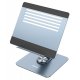Підставка для ноутбука Hoco PH52 Plus Might Metal Rotating Tablet Desktop Holder Gray Підставка для ноутбука Hoco PH52 Plus Might Metal Rotating Tablet Desktop Holder Gray