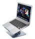 Підставка для ноутбука Hoco PH52 Plus Might Metal Rotating Tablet Desktop Holder Gray