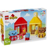Конструктор LEGO DUPLO My First Повсякденні процедури: Час вечері й сну (10414)