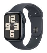 Apple Watch SE 2024 44mm (GPS) Midnight Aluminum Case w. Midnight Sport Band - M/L (MXEK3)