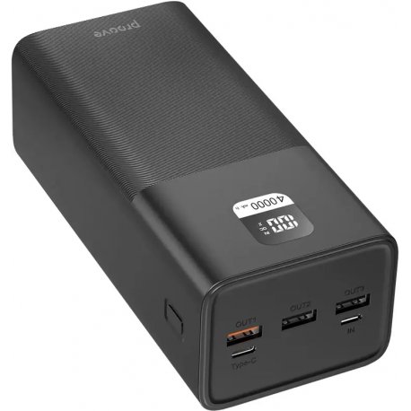 Внешний аккумулятор Proove Giant Lite 40000mAh 22.5W Black (PBGI20312201)
