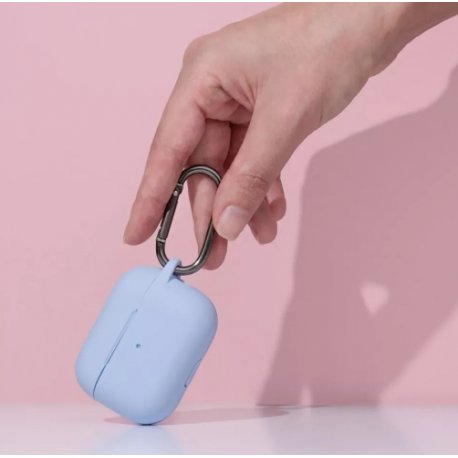 Чехол NN Silicone Case New with Carbine для AirPods 4 Black