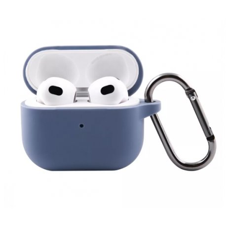 Чехол NN Silicone Case New with Carbine для AirPods 4 Black