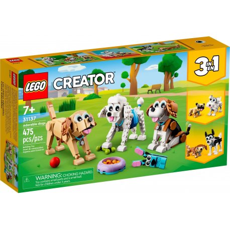 Конструктор LEGO Creator 3-в-1 «Милые собачки» (31137)