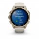 Смарт-годинник Garmin fenix 8 AMOLED 43 мм Sapphire Soft Gold with Fog Gray/Dark Sandstone Silicone Band (010-02903-11)