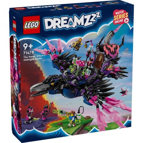 Конструктор LEGO DREAMZzz Полуночный ворон Неведомые (71478)