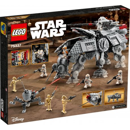 Конструктор LEGO Star Wars Шагоход AT-TE (75337)