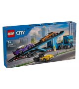 Конструктор LEGO City Вантажівка-транспортер зі спортивними авто (60408)