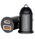 Автомобильное зарядное устройство Proove Tiny Power 30W (Type-C + USB) Black (ACTP30111201)