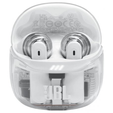 Бездротові навушники JBL Tune Flex 2 Ghost White (JBLTFLEX2GWHT)