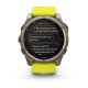 Смарт-часы Garmin fenix 8 51mm Solar Sapphire Titanium with Amp Yellow/Graphite Silicone Band (010-02907-21)