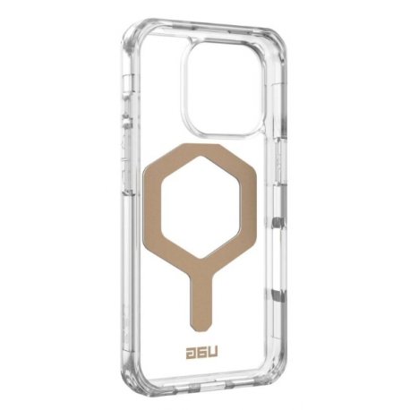 Чохол UAG Plyo Magsafe для iPhone 16 Pro Max Ice/Gold