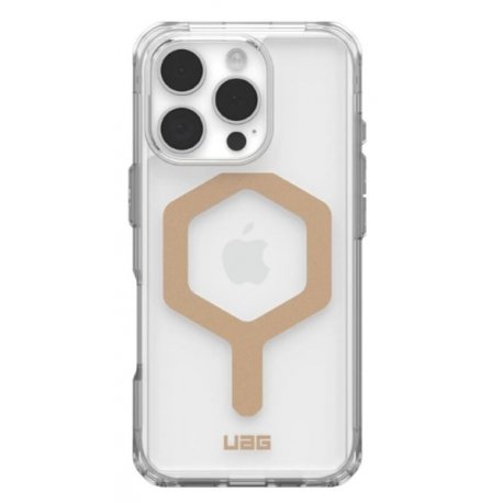 Чохол UAG Plyo Magsafe для iPhone 16 Pro Max Ice/Gold