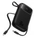 Внешний аккумулятор Baseus Qpow 2 30W 20000mAh with 2 Built-in Type-C Cluster Black (P10055009113-00)