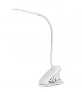 Настільна лампа SB-830 LED Flexible Clip White
