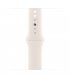 Apple Watch Series 10 42mm (GPS) Rose Gold Aluminium Case with Starlight Sport Band - S/M (MWWY3, MXLL3)