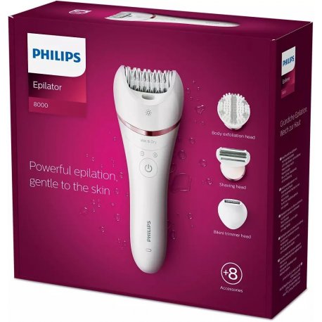 Эпилятор Philips BRE735/00 8000 series