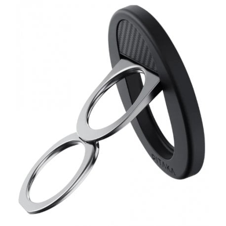 Магнитное кольцо-держатель Pitaka MagEZ Grip 3 Twill 600D Black/Gray