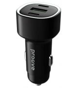 Автомобильное зарядное устройство Proove Flash 60W (2Type-C + USB) Black (CCFL60111201)