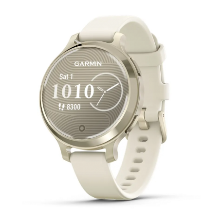 Смарт-часы Garmin Lily 2 Active Lunar Gold with Bone Silicone Band (010-02891-00)