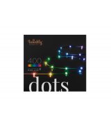 Smart LED гірлянда Twinkly Dots Lights RGB 400 IP44 20м кабель прозорий (TWD400STP-TEU)