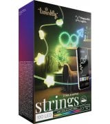 Smart LED гирлянда Twinkly Strings Star RGB 100 IP20 6м USB-C кабель прозрачный (TWKS100RGB-T)