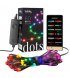 Smart LED гирлянда Twinkly Dots Lights RGB 60 IP44 3м кабель прозрачный (TWD060STP-T)