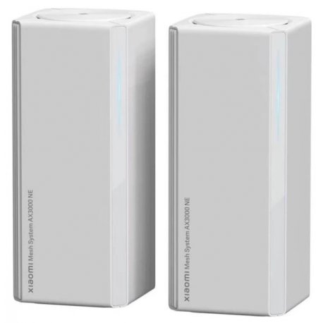 Маршрутизатор Xiaomi Mesh System AX3000 NE 2pack EU (DVB4458GL)