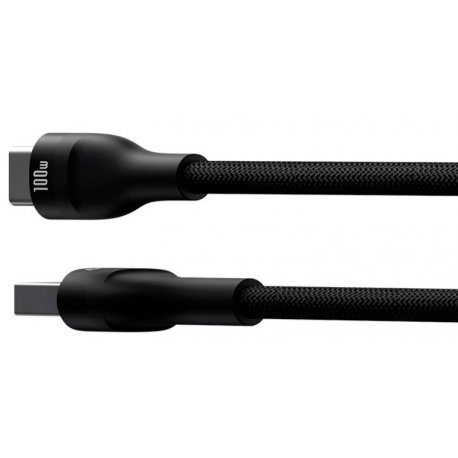 Кабель Baseus Flash 2 Charging Cable USB to USB-C 100W 2m Cluster Black (P10311804111-01)