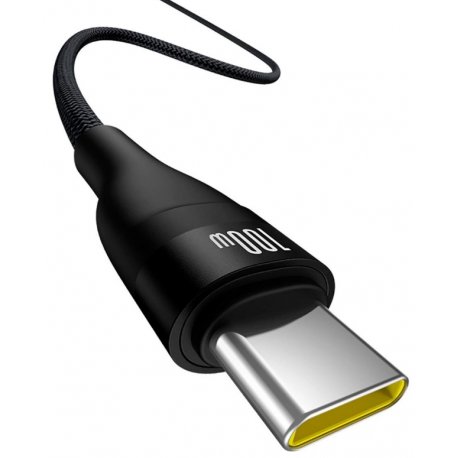 Кабель Baseus Flash 2 Charging Cable USB to USB-C 100W 2m Cluster Black (P10311804111-01)