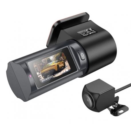 Видеорегистратор Hoco DV8 2K Black