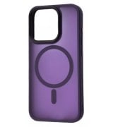 Чохол WAVE Matte Insane Case для IPhone 15 Pro Max with MagSafe Deep Purple