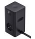 Мережевий зарядний пристрій Baseus PowerCombo Cube Power Strip 35W PD,QC 3AC+2USB+2Type-C Black (E00023606113-00)