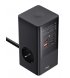 Мережевий зарядний пристрій Baseus PowerCombo Cube Power Strip 35W PD,QC 3AC+2USB+2Type-C Black (E00023606113-00)