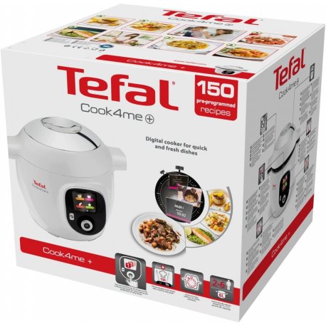 Мультиварка-скороварка Tefal CY851130 Cook4Me + (6л)
