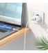 Сетевое зарядное устройство Hoco 80A Plus Rapido (Type-C+USB) PD20W+QC3.0 White