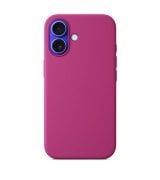 Чохол Monblan Magnetic Silicone Series MagSafe для iPhone 16 Plus Fuchsia