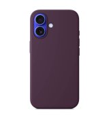 Чехол Monblan Magnetic Silicone Series MagSafe для iPhone 16 Plus Plum