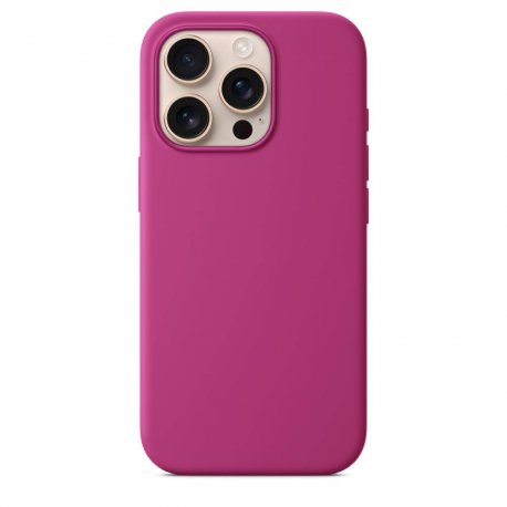 Чохол Monblan Magnetic Silicone Series MagSafe для iPhone 16 Pro Max Fuchsia