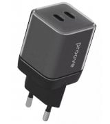 Мережевий зарядний пристрій Proove Pure GaN Max 67W (Type-C + Type-C) Black (WCPU67022201)