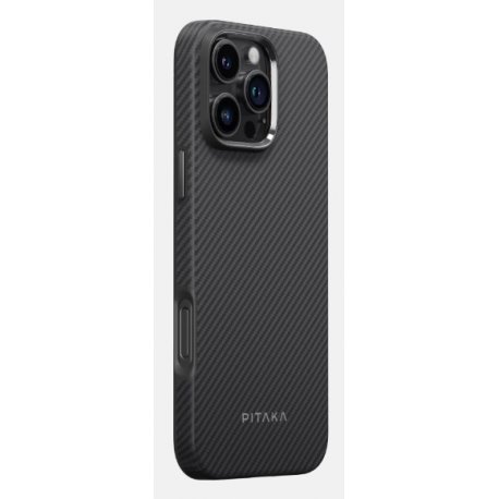 Чохол Pitaka Military-Grade Protective Case для iPhone 16 Pro Twill 600D Black/Gray