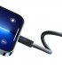 Кабель Baseus Dynamic Series Fast Charging Type-C to Lightning PD 20W (1m) Slate Gray (CALD000016)