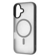 Чохол WAVE Matte Insane Case для IPhone 16 Plus with MagSafe Gray